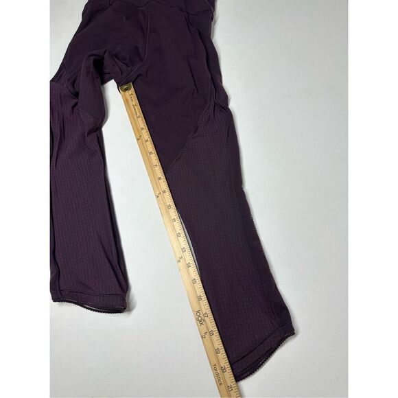 Lululemon Hot like Agni High Waisted Leggings Pants Magenta Size 2 - Picture 7 of 10